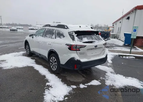 2022 Subaru Outback Premium from USA, damaged, VIN 4S4BTADC8N3231370